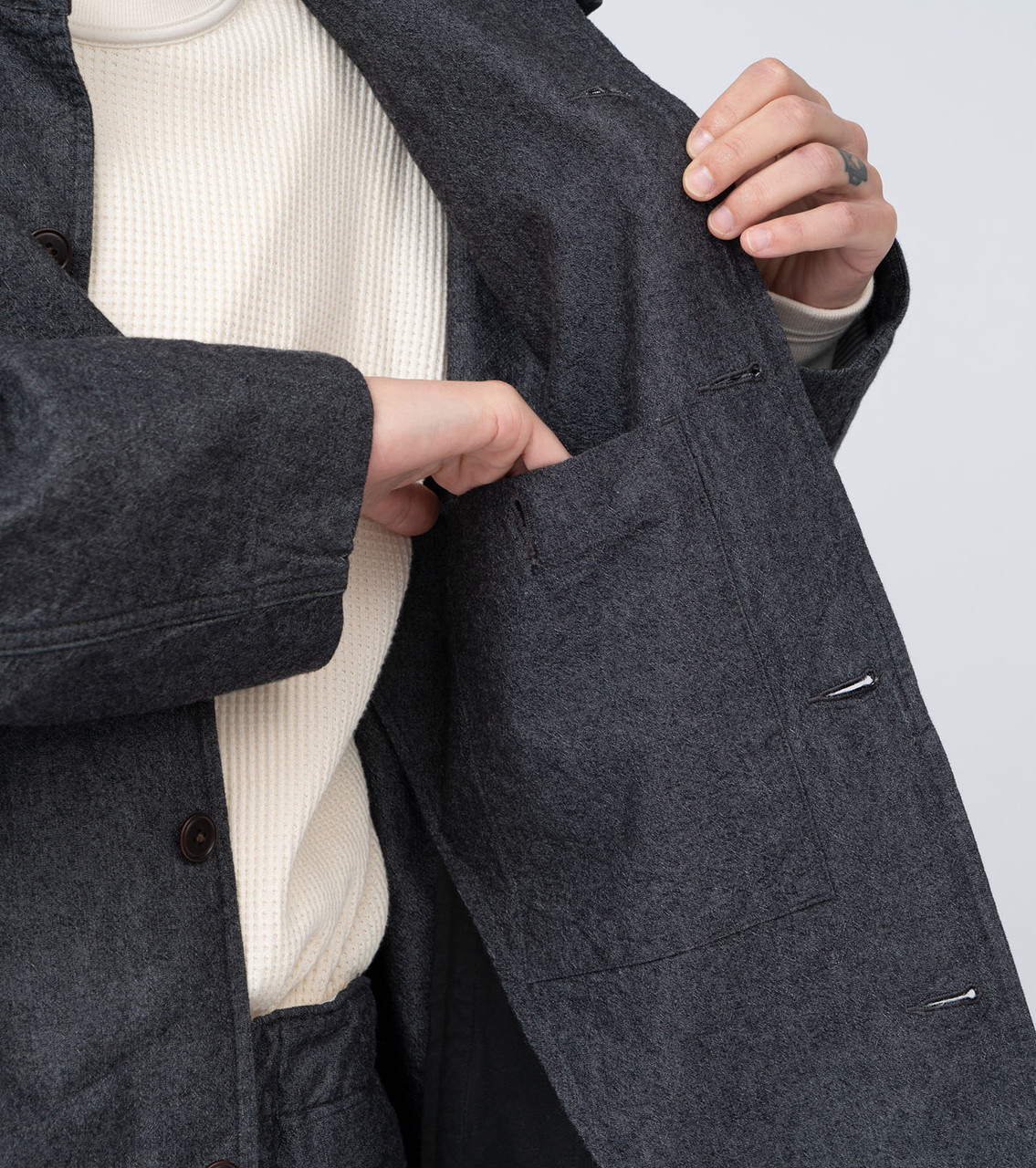 nanamica JACKET Cotton Wool Mariner Jacket Online Shop to