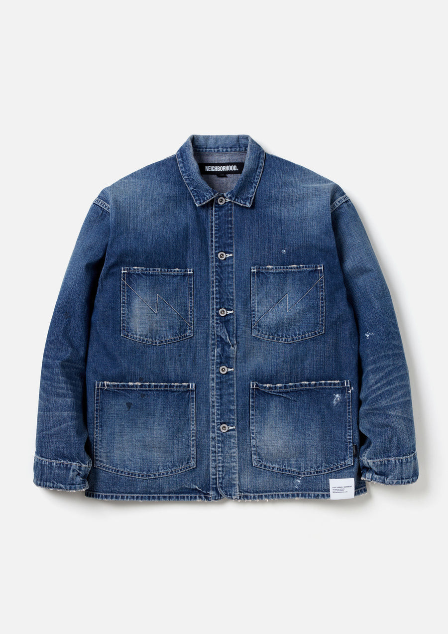 NEIGHBORHOOD JACKETS WASHED COVERALL JACKET