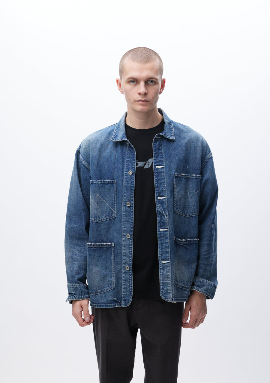 NEIGHBORHOOD JACKETS WASHED COVERALL JACKET