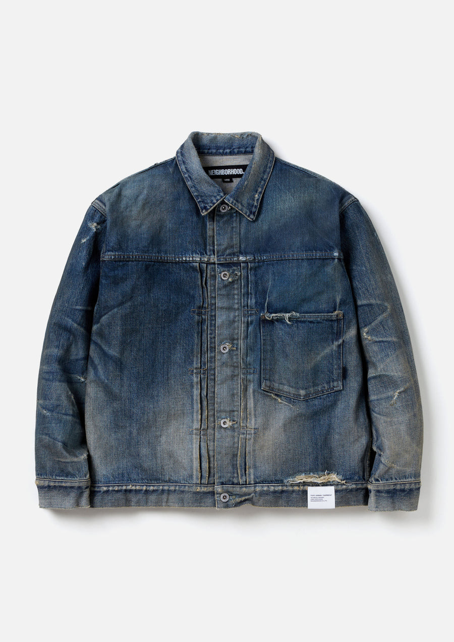 ジャケット・アウター 24aw NEIGHBORHOOD Savage Denim Jacket NEIGHBORHOOD JACKETS SAVAGE DENIM TYPE-1 JACKET