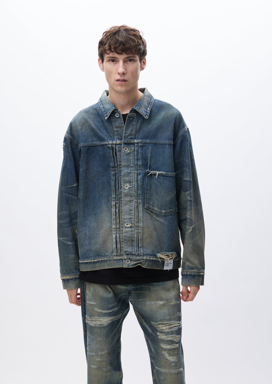 NEIGHBORHOOD JACKETS SAVAGE DENIM TYPE-1 JACKET