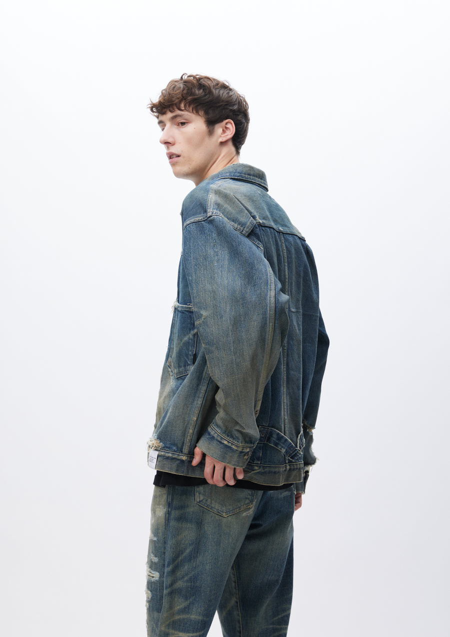 NEIGHBORHOOD JACKETS SAVAGE DENIM TYPE-1 JACKET