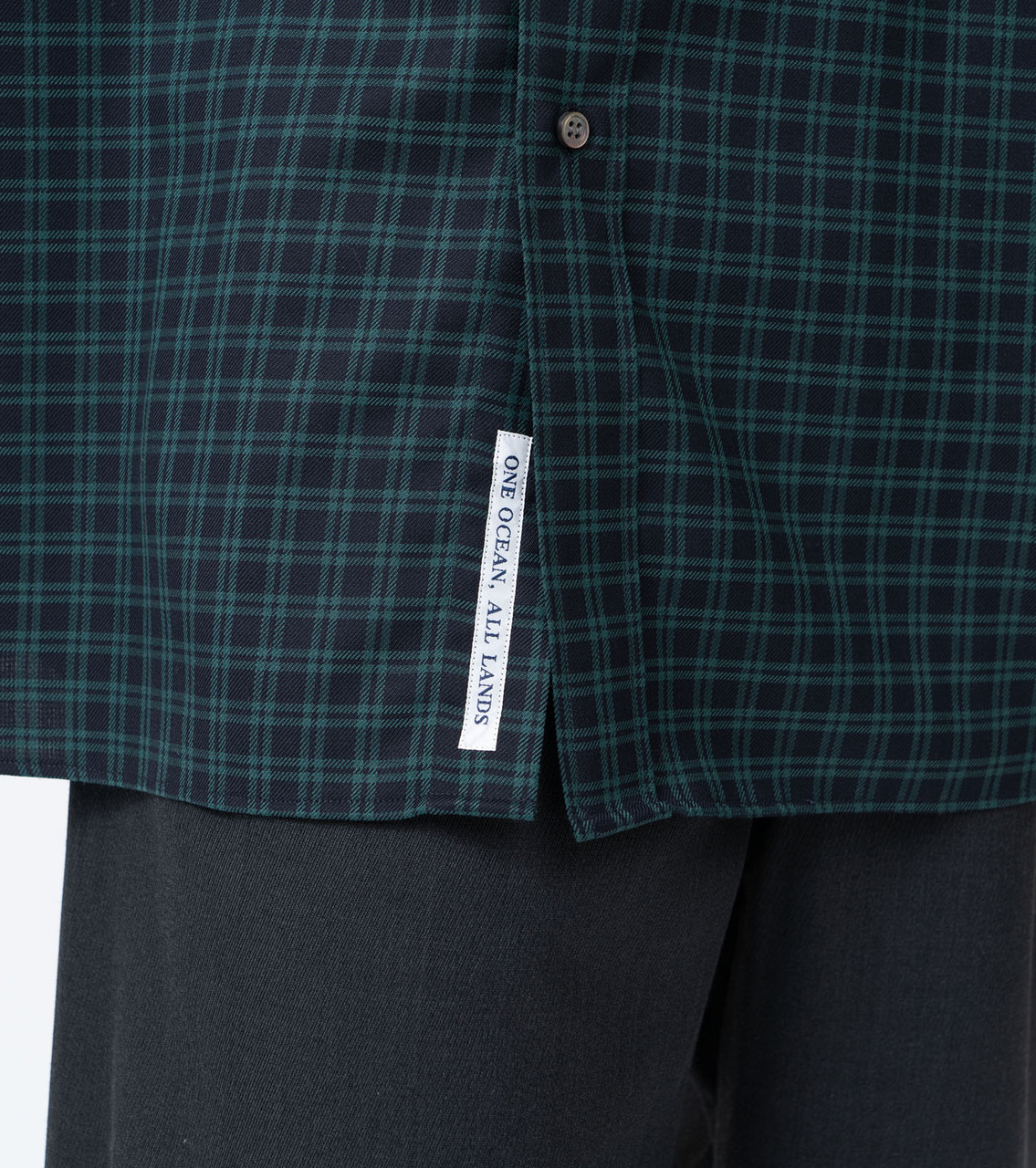 nanamica SHIRT Button Down Wool Plaid Shirt Online Shop to Worldwide