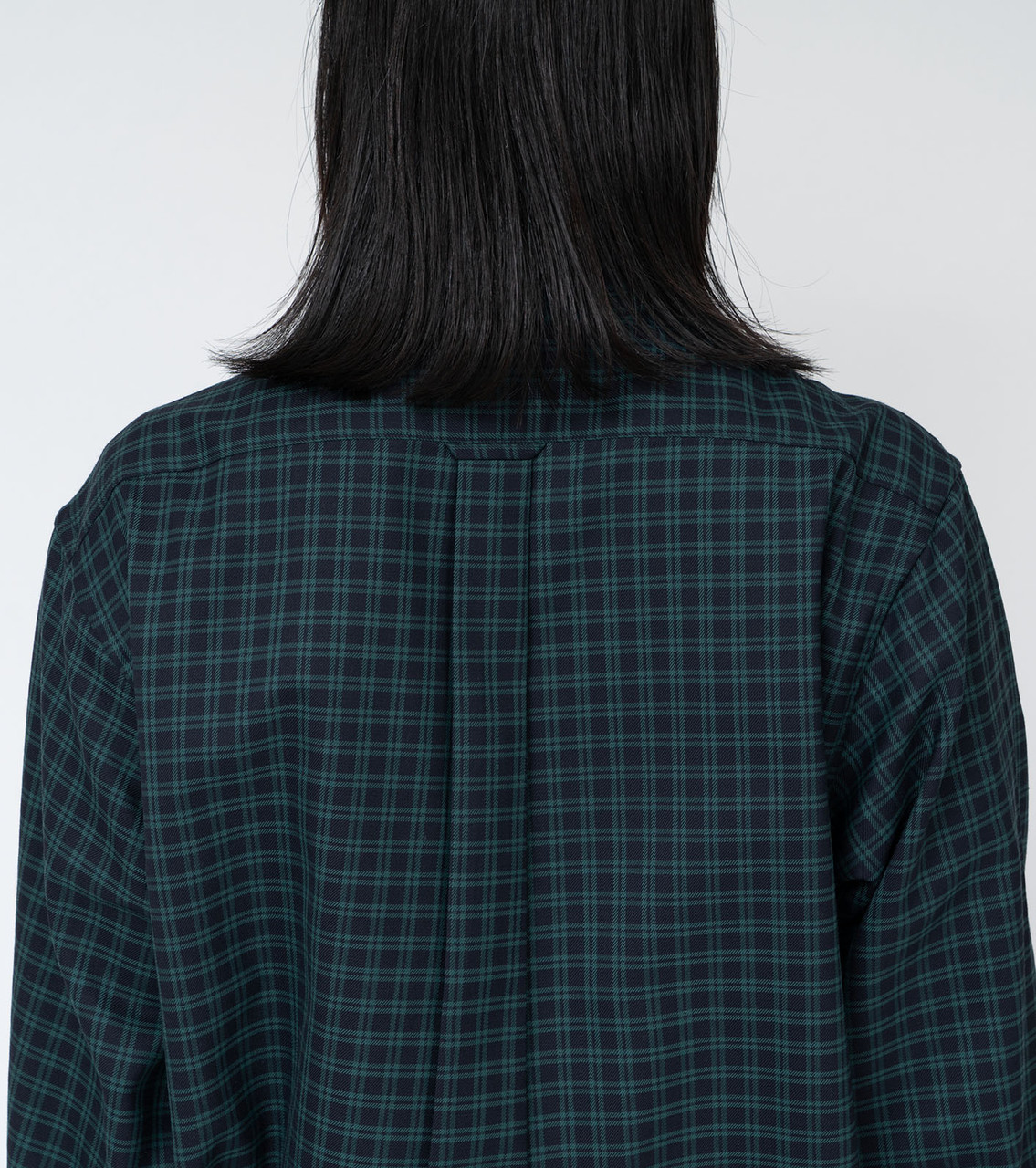 nanamica SHIRT Button Down Wool Plaid Shirt Online Shop to Worldwide