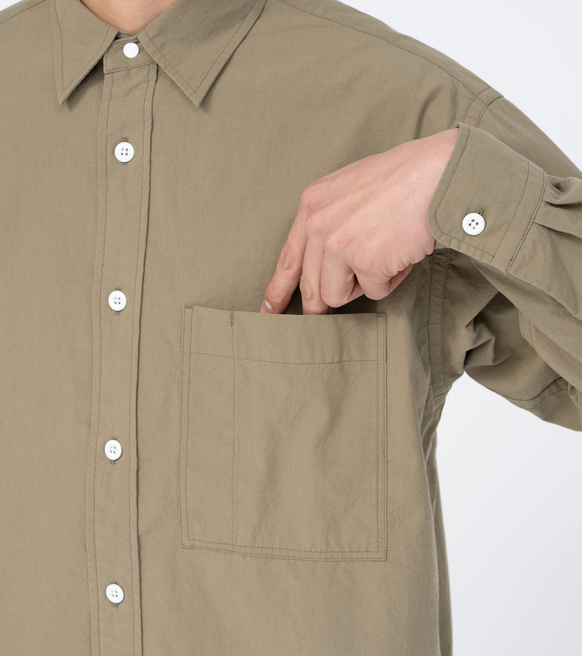 THE NORTH FACE Purple Label SHIRT Regular Collar Field Shirt