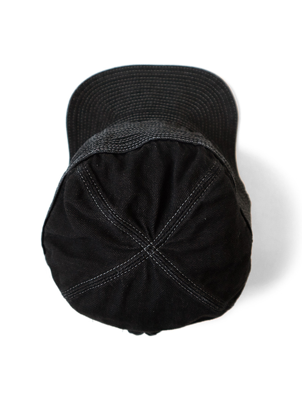 KAPITAL Hat/Cap 11.5Oz Black x Black Denim The Old Man And