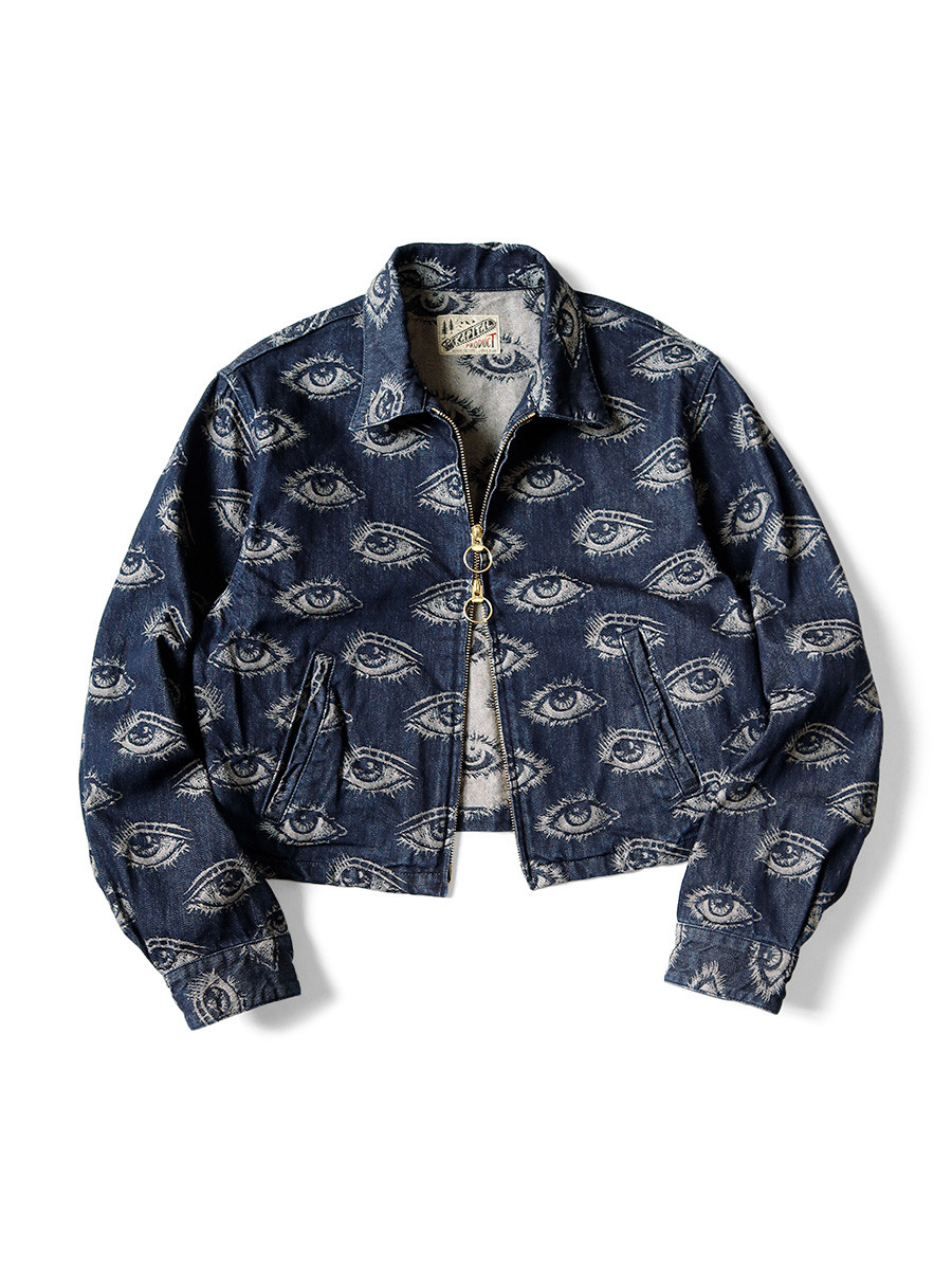 KAPITAL SPEAKEASY デニムドリズラージャケット インディゴ 3 KAPITAL Jacket 12Oz SPEAKEASY Denim Drizzler Jacket (L's)