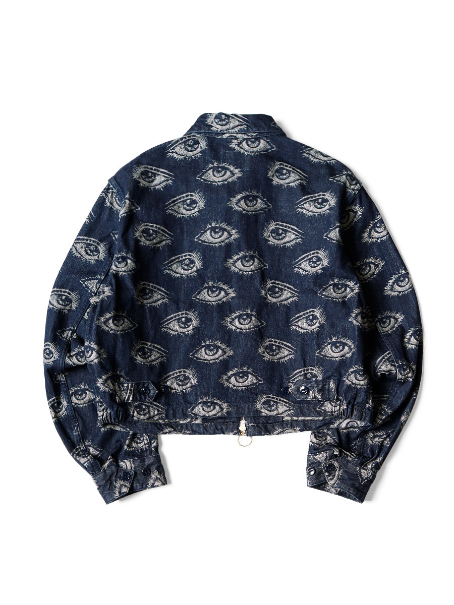 KAPITAL Jacket 12Oz SPEAKEASY Denim Drizzler Jacket (L's)