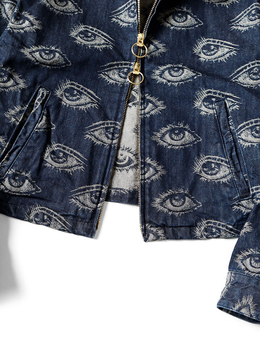 KAPITAL Jacket 12Oz SPEAKEASY Denim Drizzler Jacket (L's)