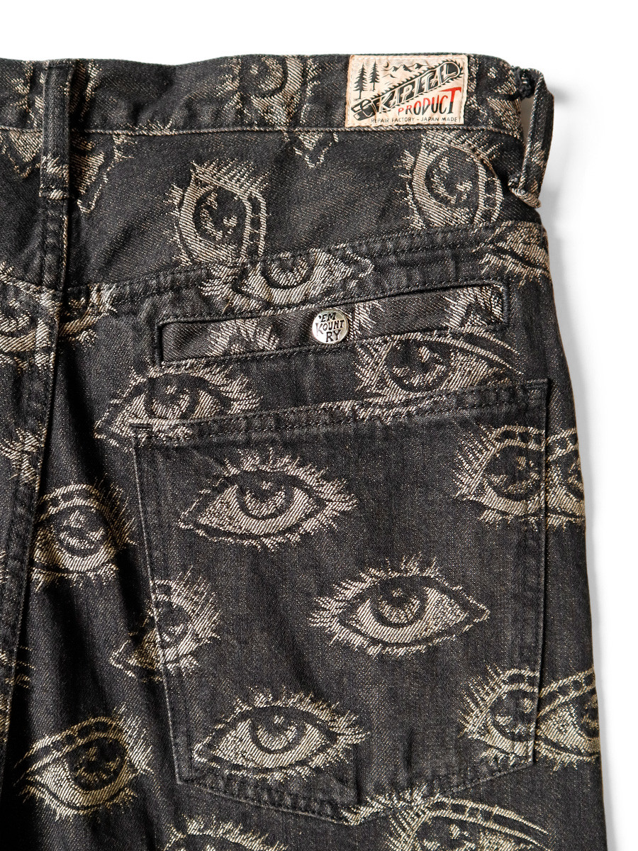 KAPITAL Pants 12Oz SPEAKEASY Denim Port Baggy Pants