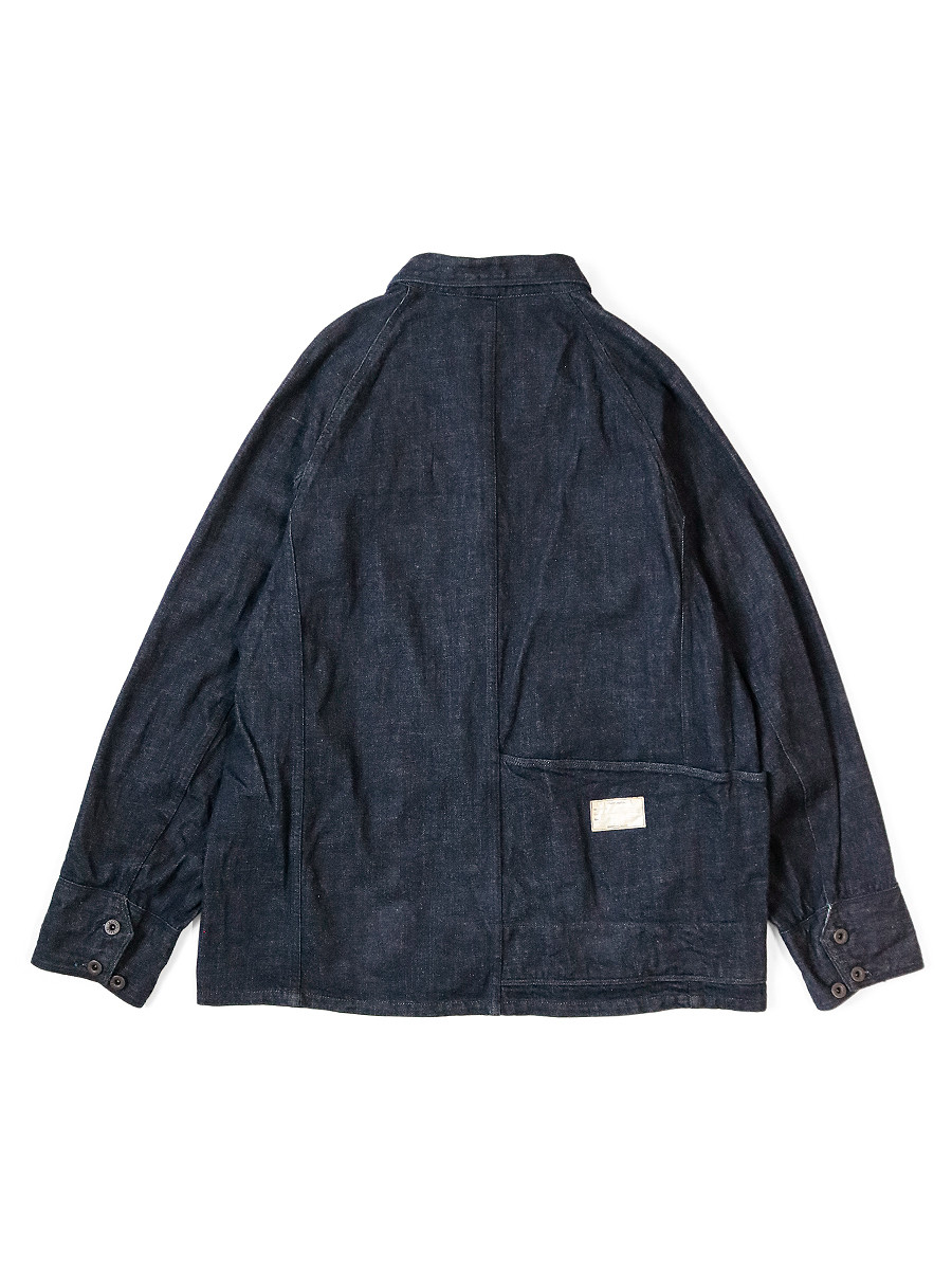 KAPITAL Jacket 12Oz Denim CACTUS Coverall (Black Thread ver.)