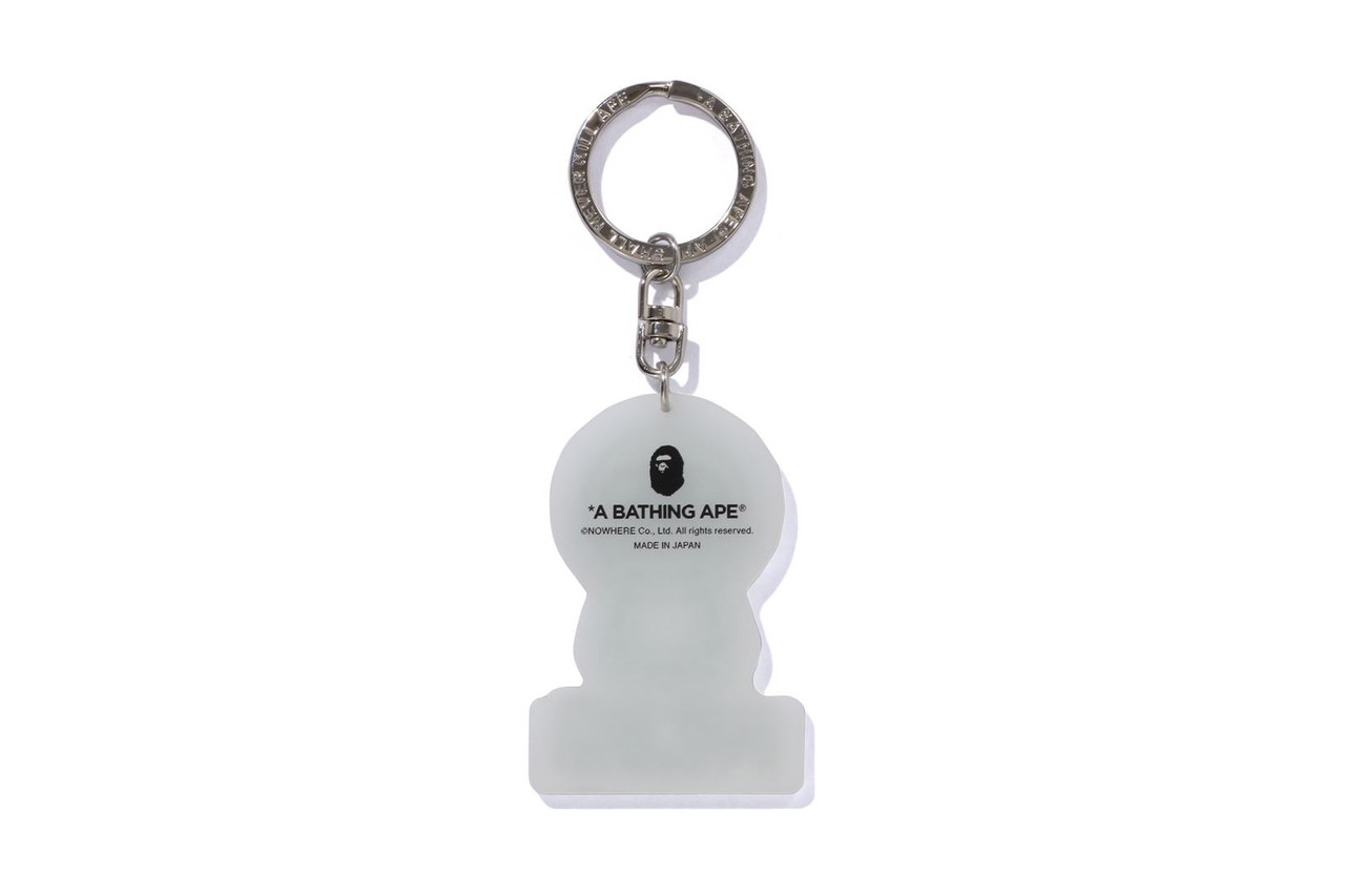 NOWHERE KEYCHAIN a bathing ape | キーホルダー・キーリング
