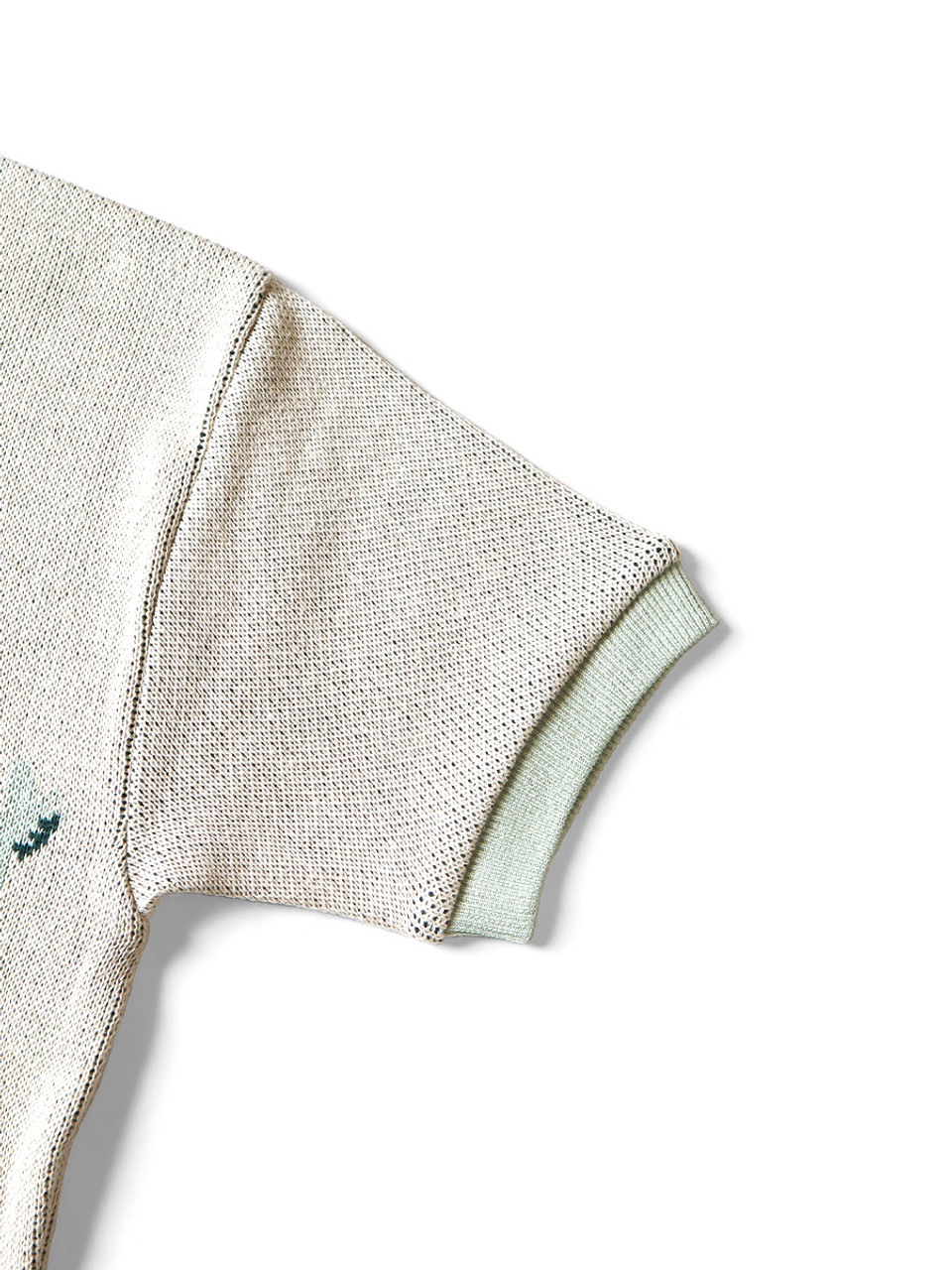 NKNIT ♡♡♡♡jacquard KNIT wave jacquard KNIT SMALL | NKNIT