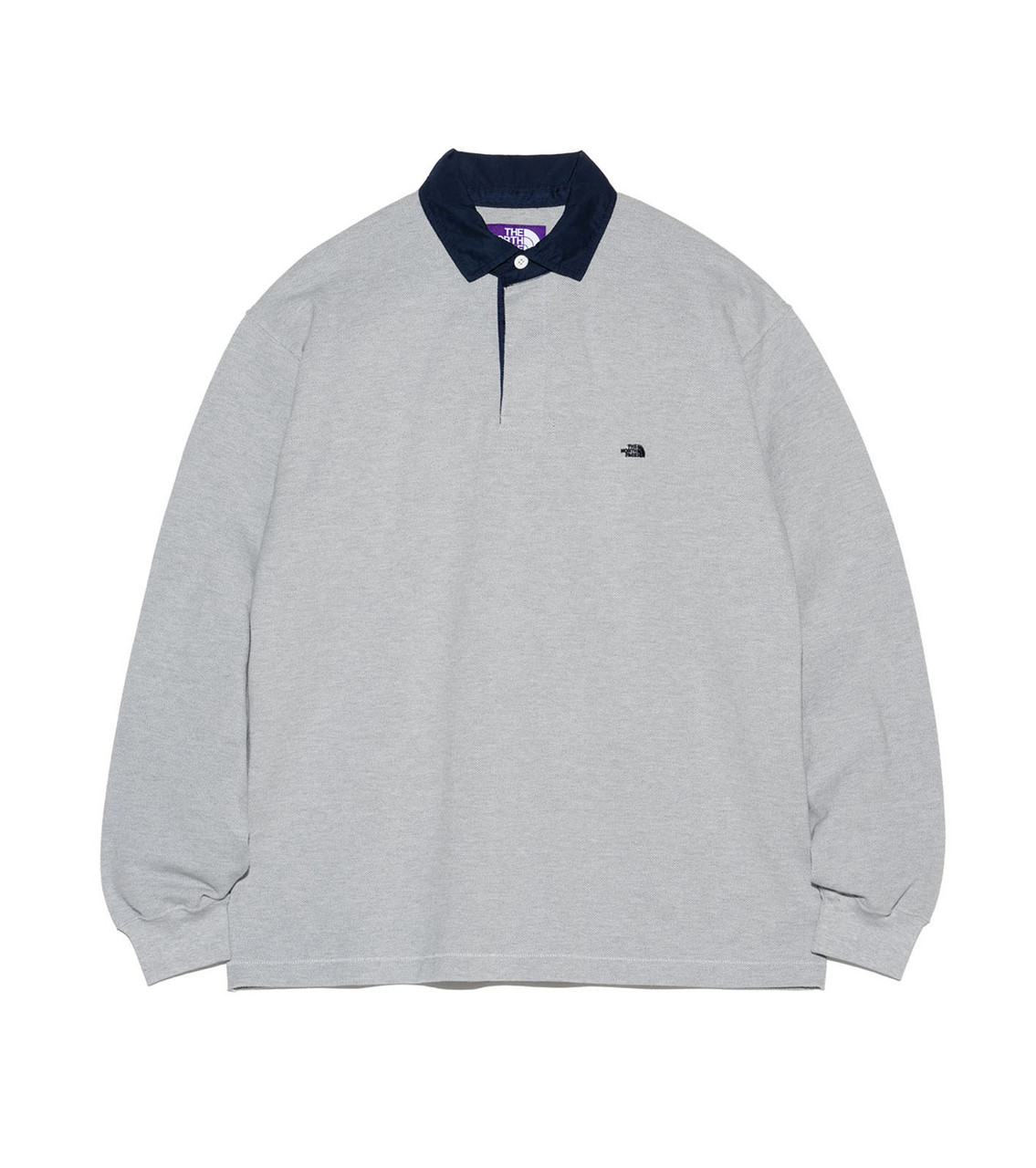 THE NORTH FACE Purple Label SHIRT Moss Stitch Field Rugby Shirt