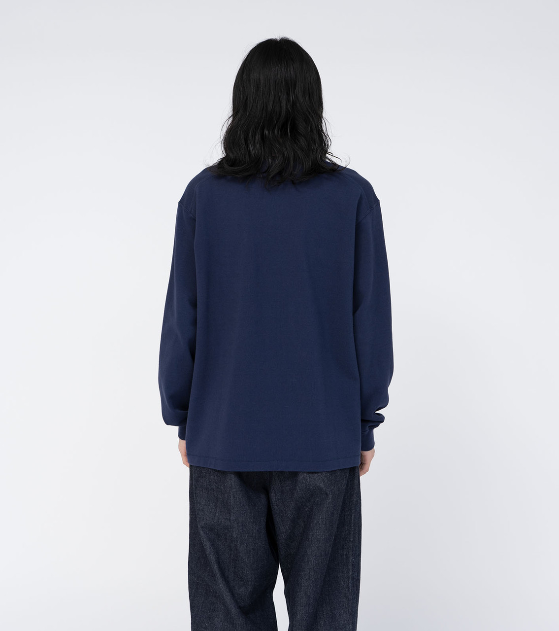 ENFOLD ミラノリブケープTシャツ　ネイビー　38 ENFOLD - ENFOLD ミラノリブケープTシャツ ネイビー 38の通販 by sora