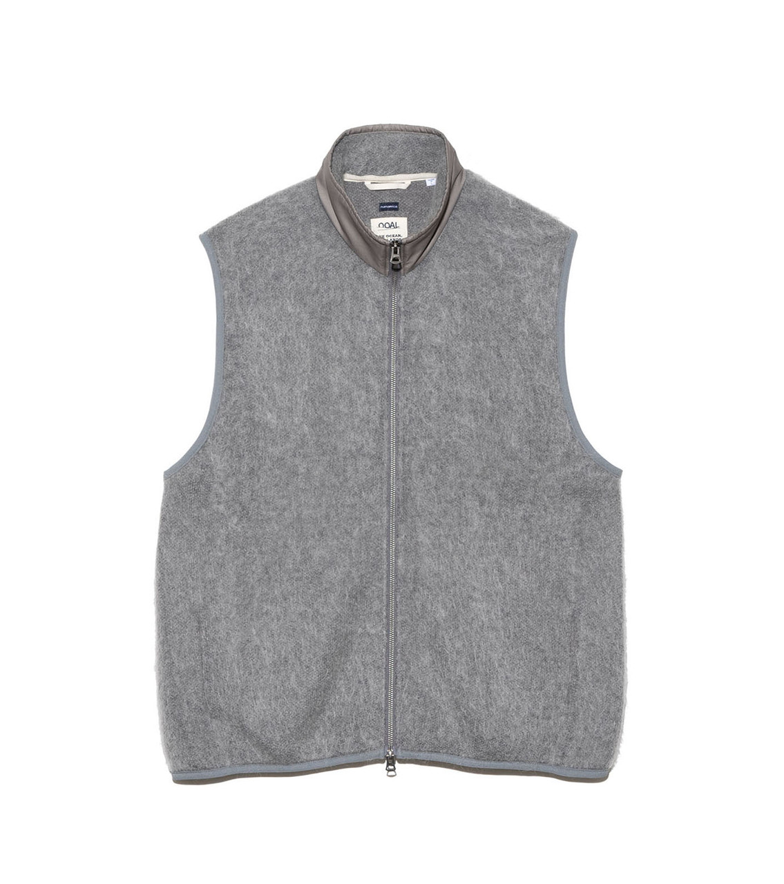 nanamica KNIT Zip-Up Mohair Vest Online Shop to Worldwide