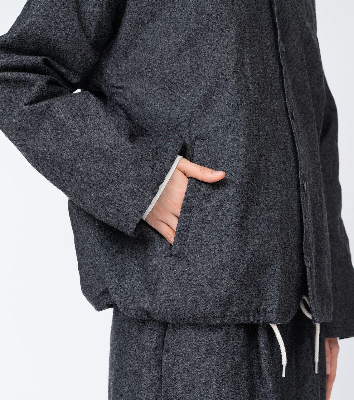 nanamica JACKET Cotton Wool Deck Jacket Online Shop to Worldwide