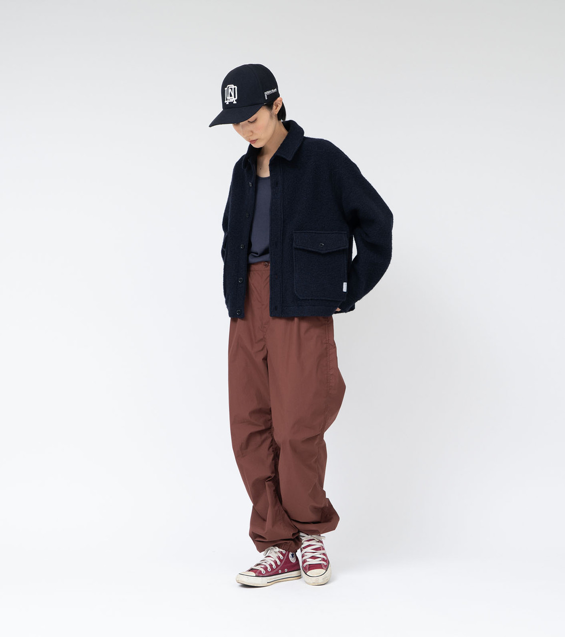 nanamica JACKET WINDSTOPPER Sliver Knit Jacket Online Shop to
