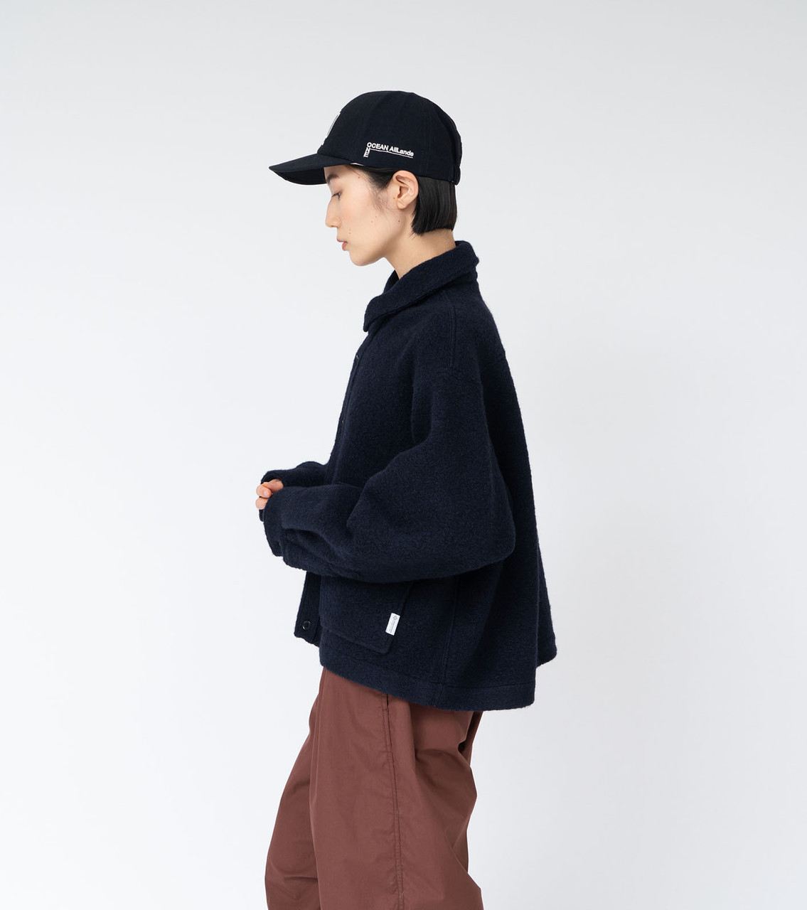 nanamica JACKET WINDSTOPPER Sliver Knit Jacket Online Shop to