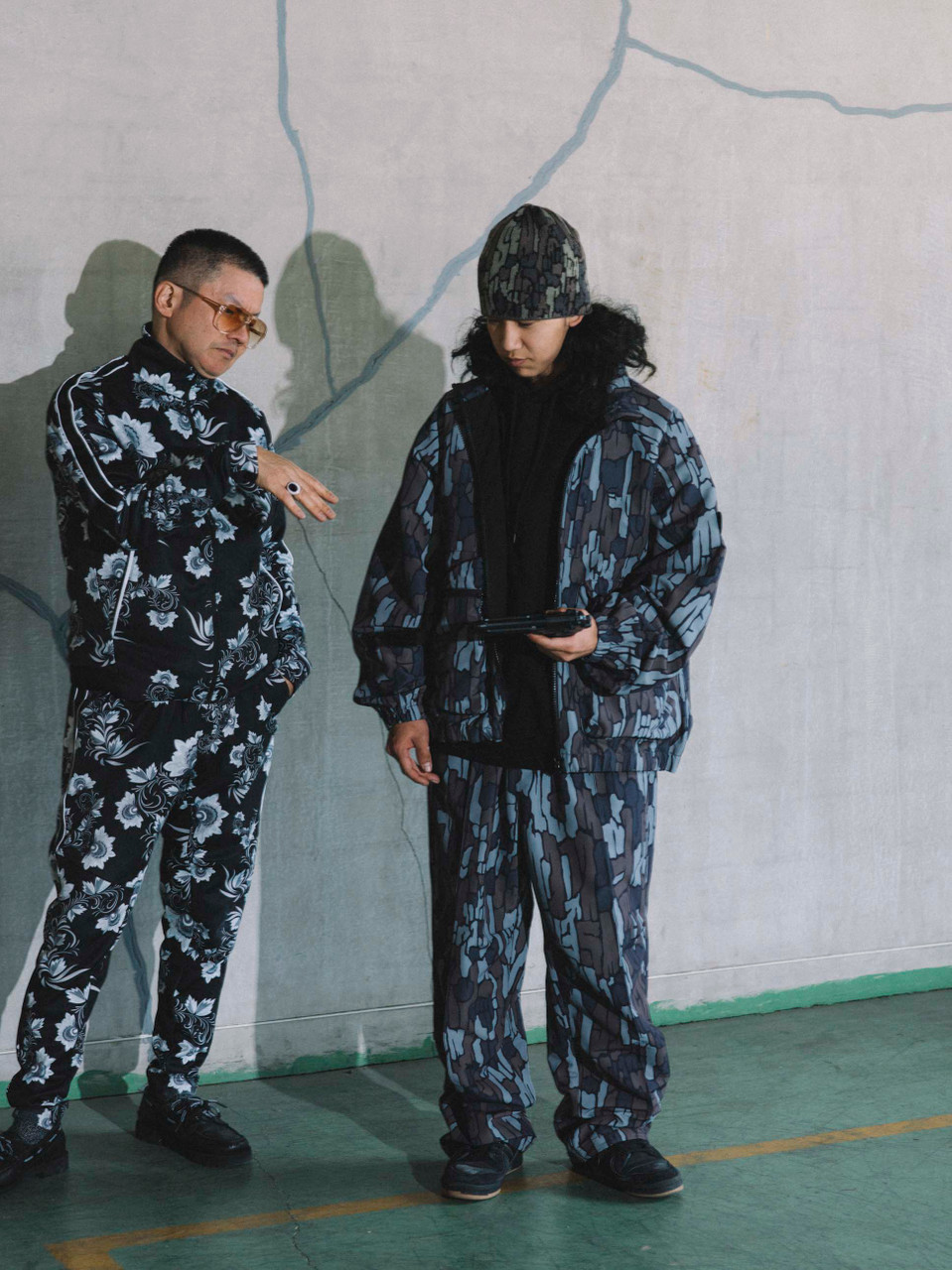 Evisen Skateboards POSTMAN PINTUCKセットアップ Evisen Skateboards PANTS POSTMAN PINTUCK PANTS - BLACK