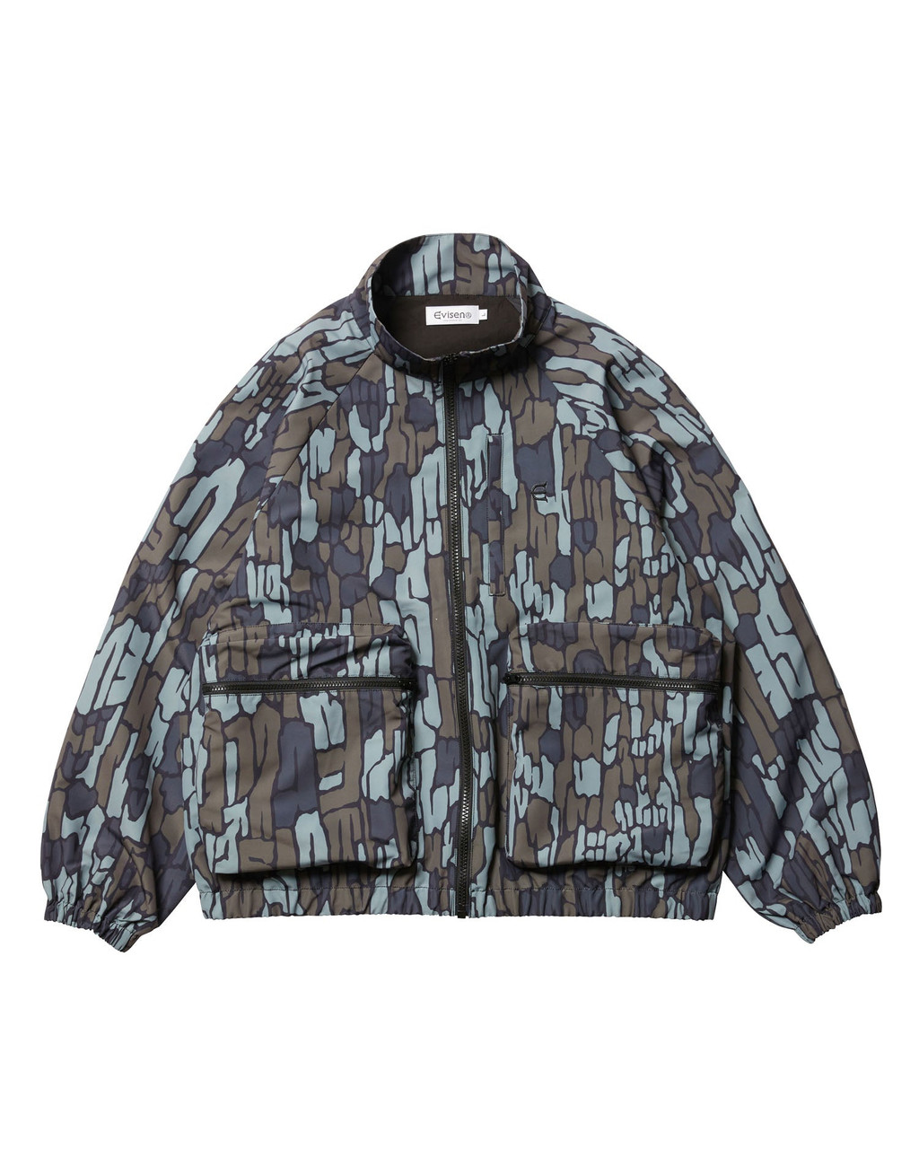 evisen POSTMAN STAND COLLAR ジャケット Evisen Skateboards JACKET POSTMAN STAND COLLAR JKT - CAMO