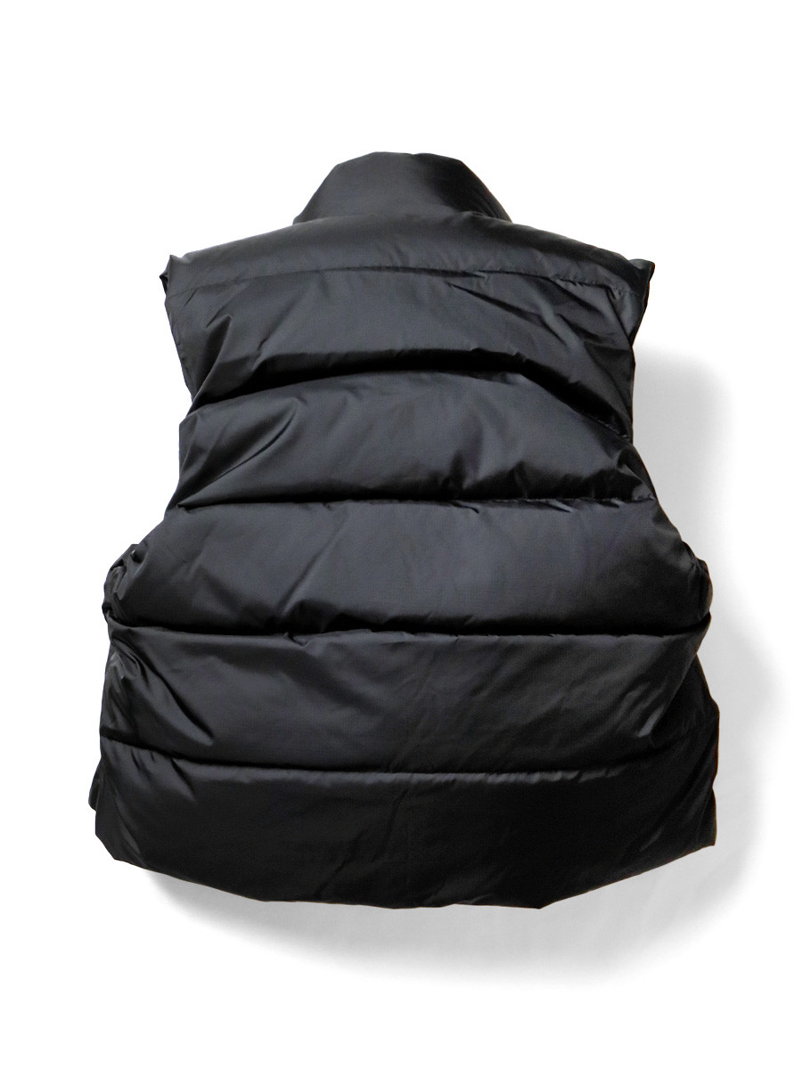 KAPITAL Burger-Keel ナイロン ダウンベスト 黒 2 KAPITAL Vest Ripstop Nylon Down Burger-KEEL Vest