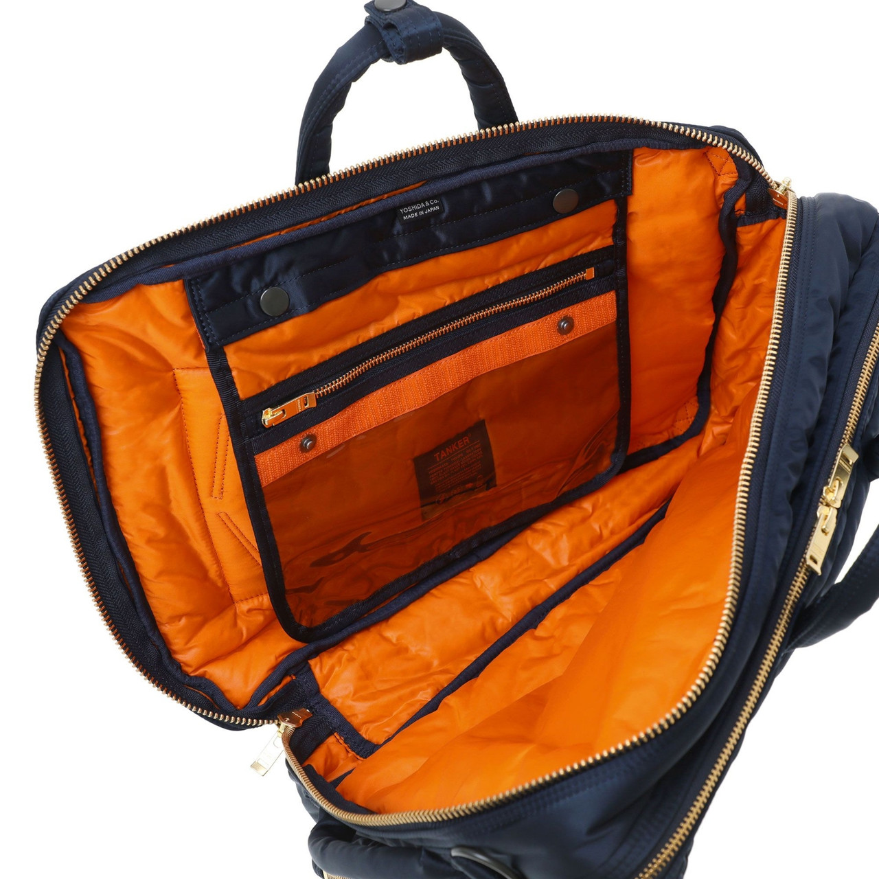Porter Briefcase TANKER 3WAY DOCUMENT BAG W zip