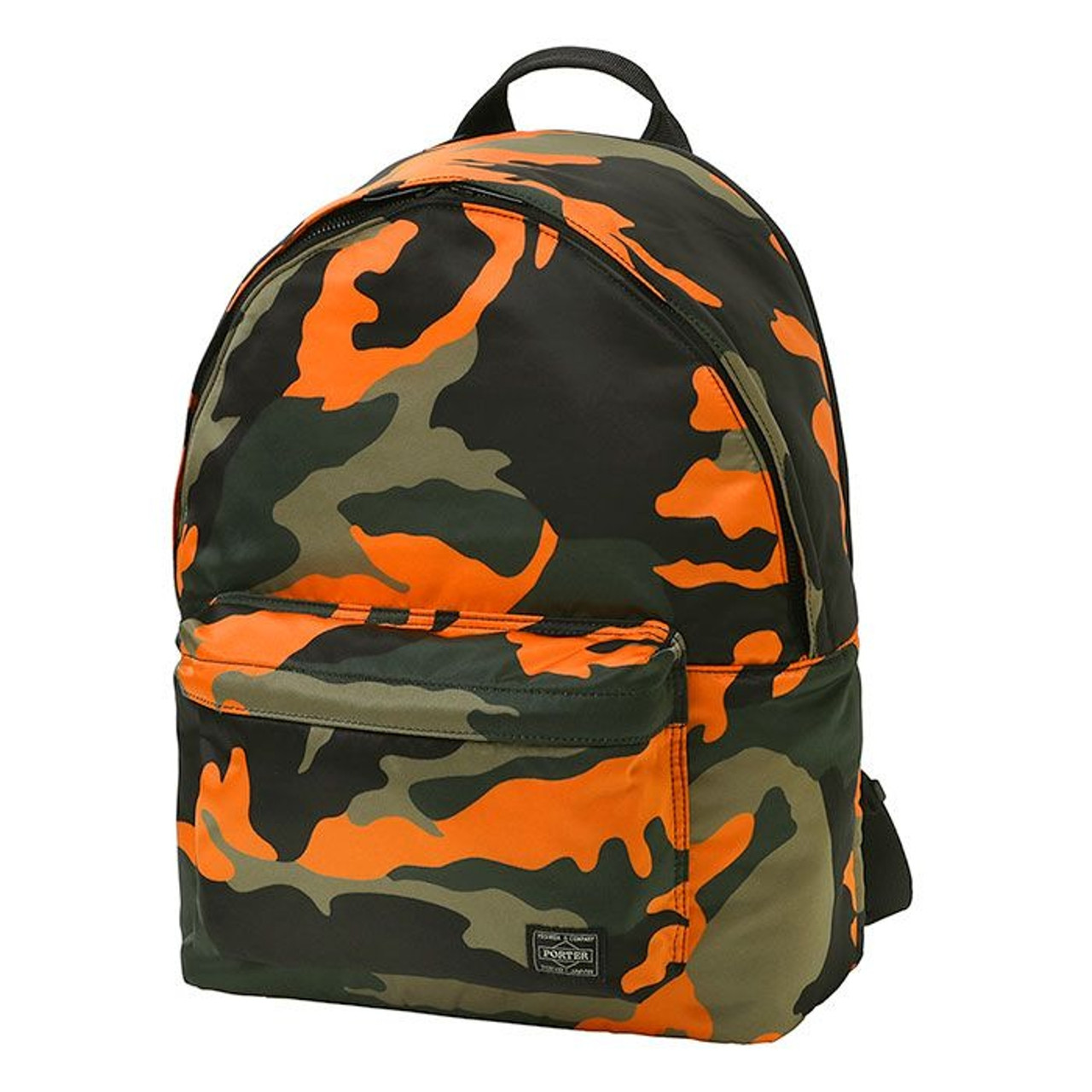 【美品】PORTER PS CAMO DAYPACK A4 リュック希少 ポーター PSチップカモ カモフラ リュック バッグパック 大容量