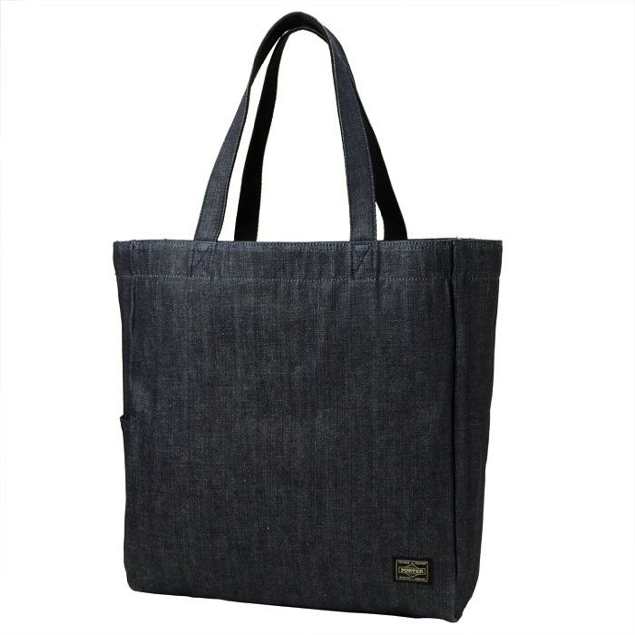 バッグ 384-06165 PORTER STAND TOTE DENIM BAG L Porter Tote Bag STAND TOTE DENIM TOTE BAG (L)