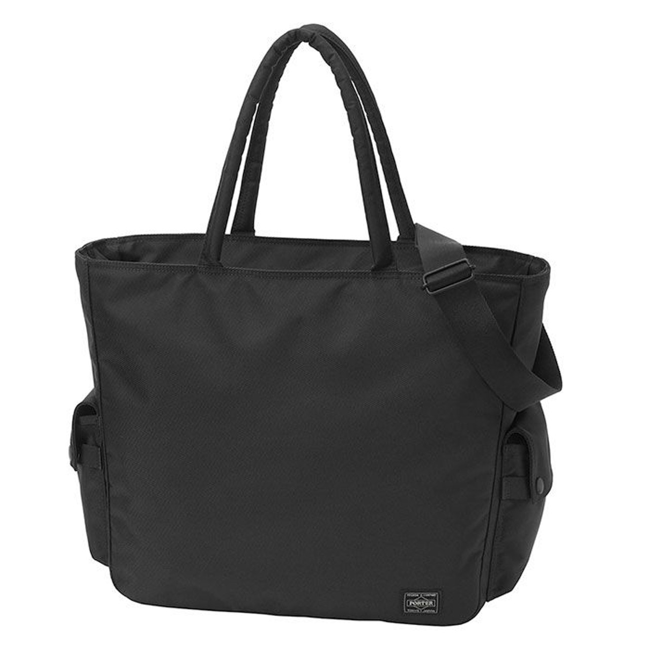 PORTER MOUSE TOTE BAG ブラック Porter Tote Small | Black Dessert Small Tote Bag | VEE