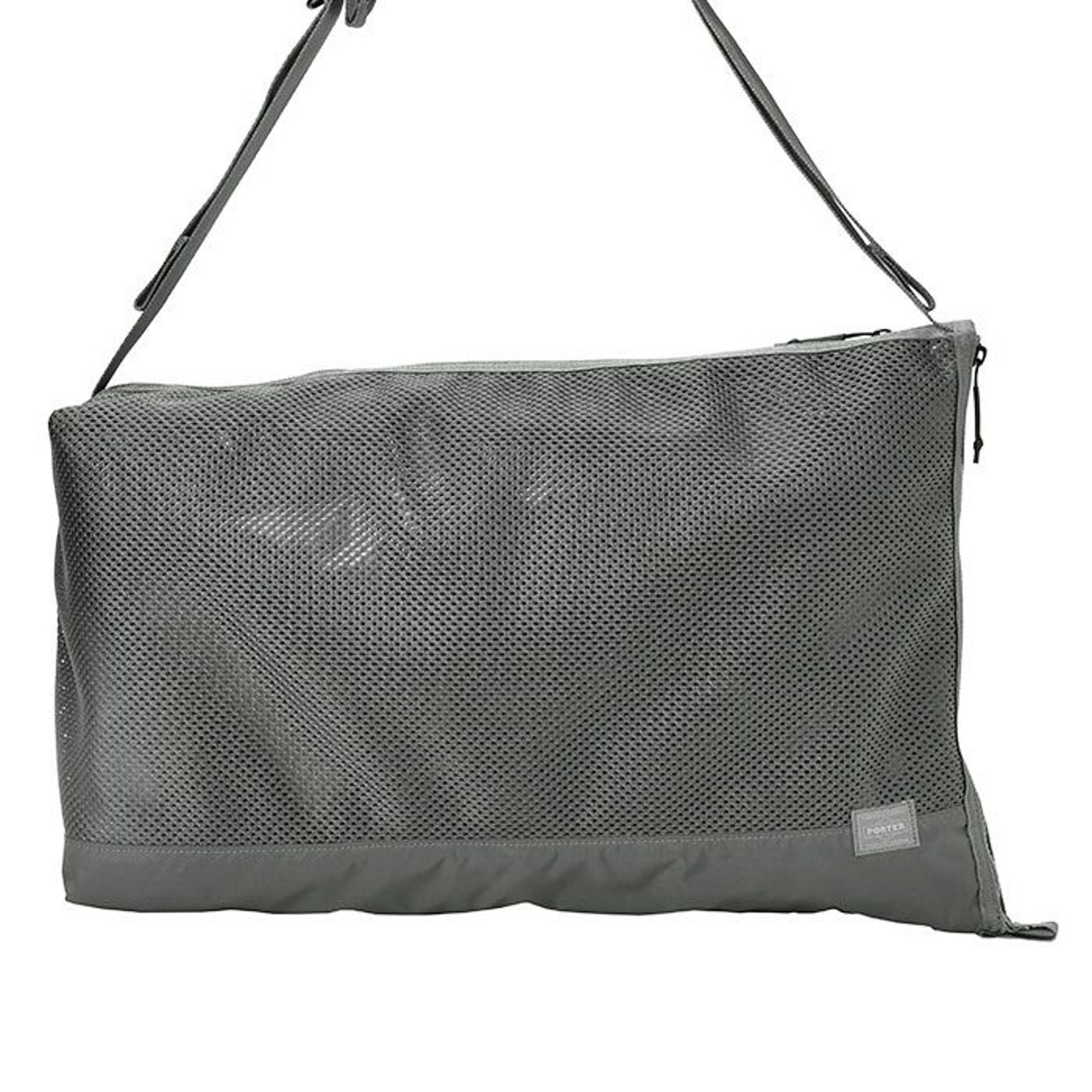 Casual Shoulder Pack Porter Screen Front Sack Shoulder Bag - Mesh