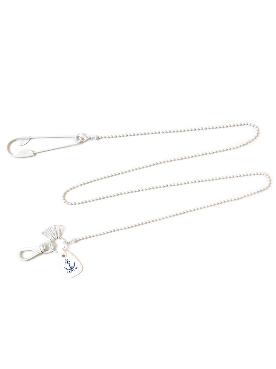 KAPITAL GOODS Brass Lacquer Anchor Snood Chain