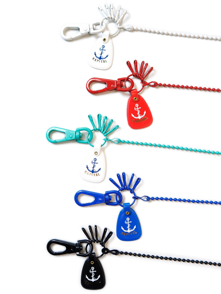 KAPITAL GOODS Brass Lacquer Anchor Snood Chain