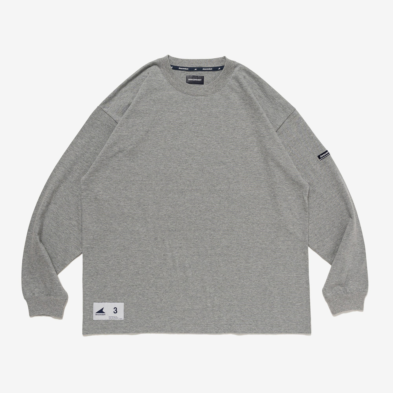 DESCENDANT CUT&SEWN HORIZON ORGANIC COTTON STRIP LS Online