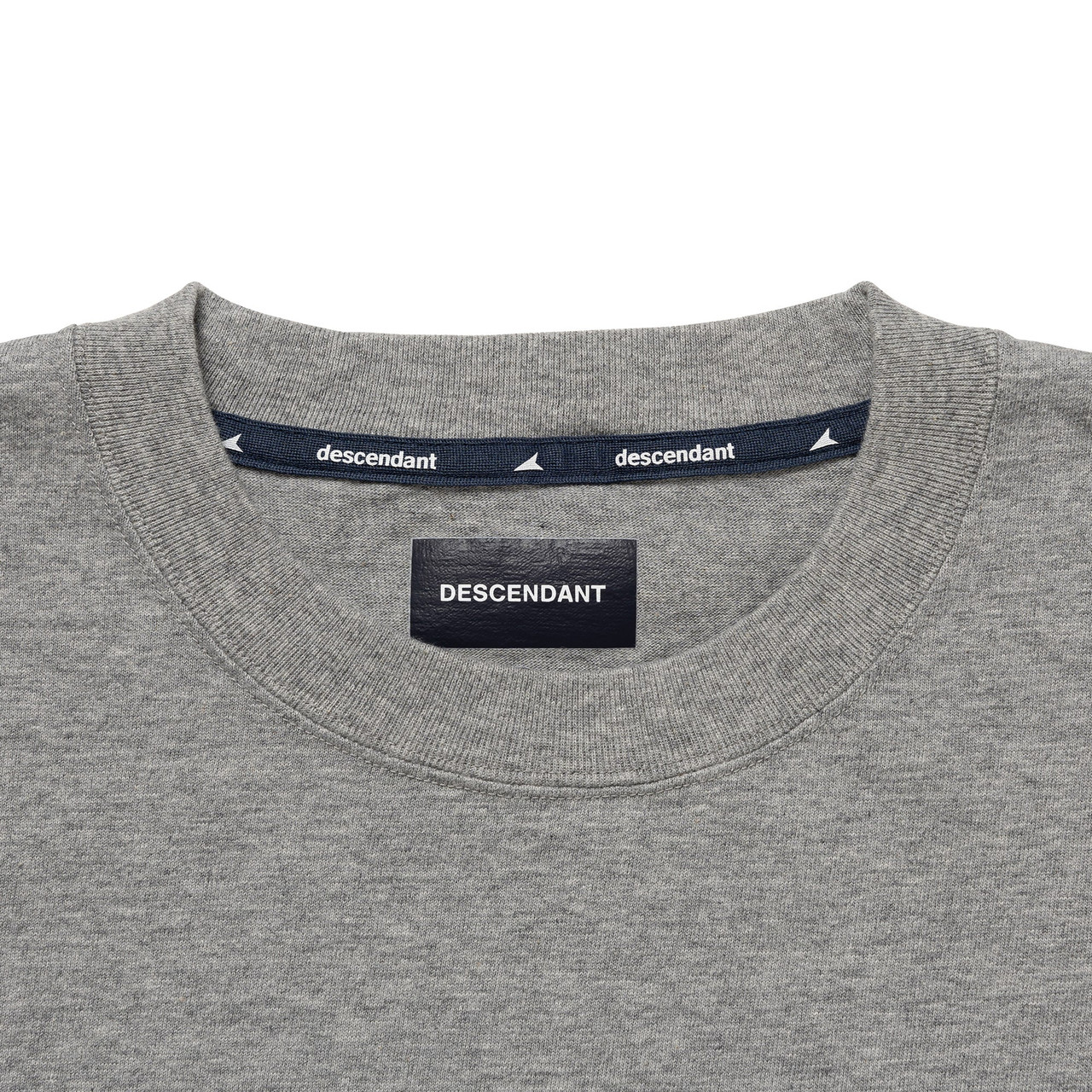 トップス DESCENDANT HORIZON ORGANIC COTTON LS HORIZON ORGANIC COTTON CROP LS – TIME AFTER TIME