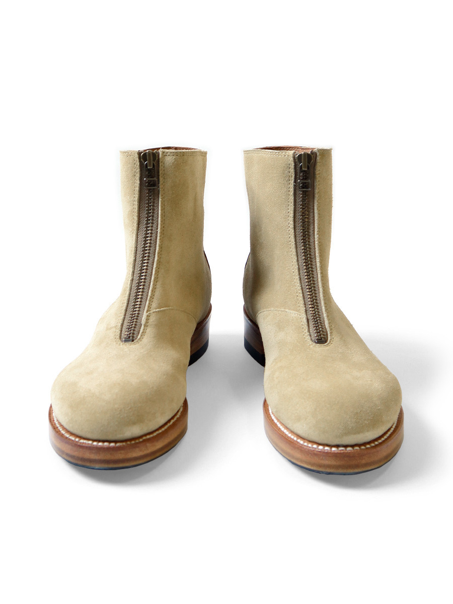 KAPITAL Shoes Suede Leather ZIP UP Cafe Lace Frisco Boots