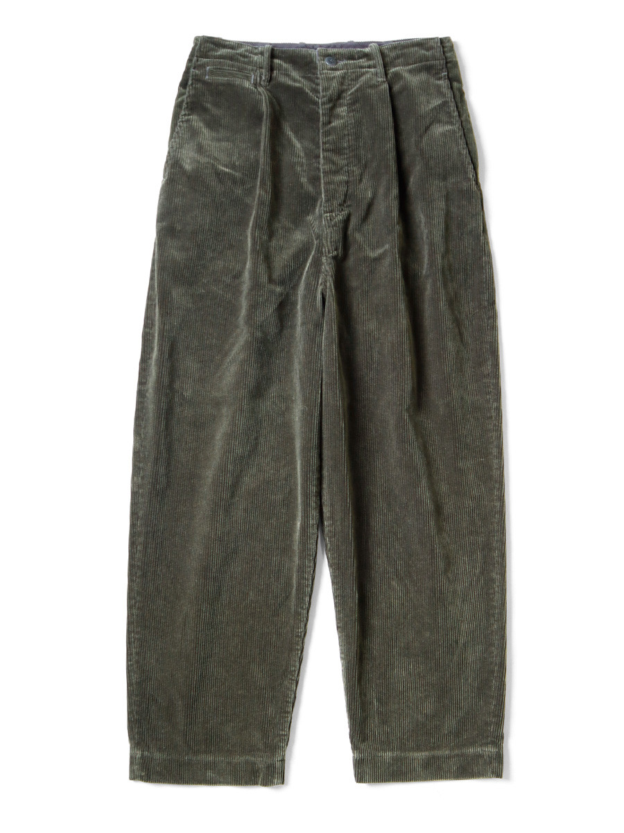 パンツ CORDUROY BAKER / CHARCOAL GRAY32 KAPITAL Pants 7W Corduroy High Waist Nimes Pants