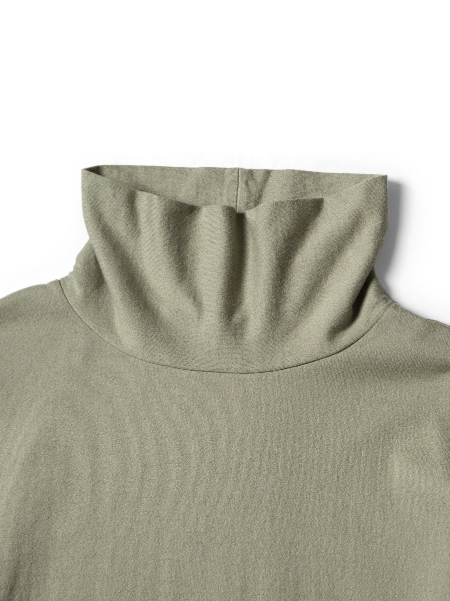 KAPITAL T-Shirt Ortega Jersey High Neck Long T-Shirt