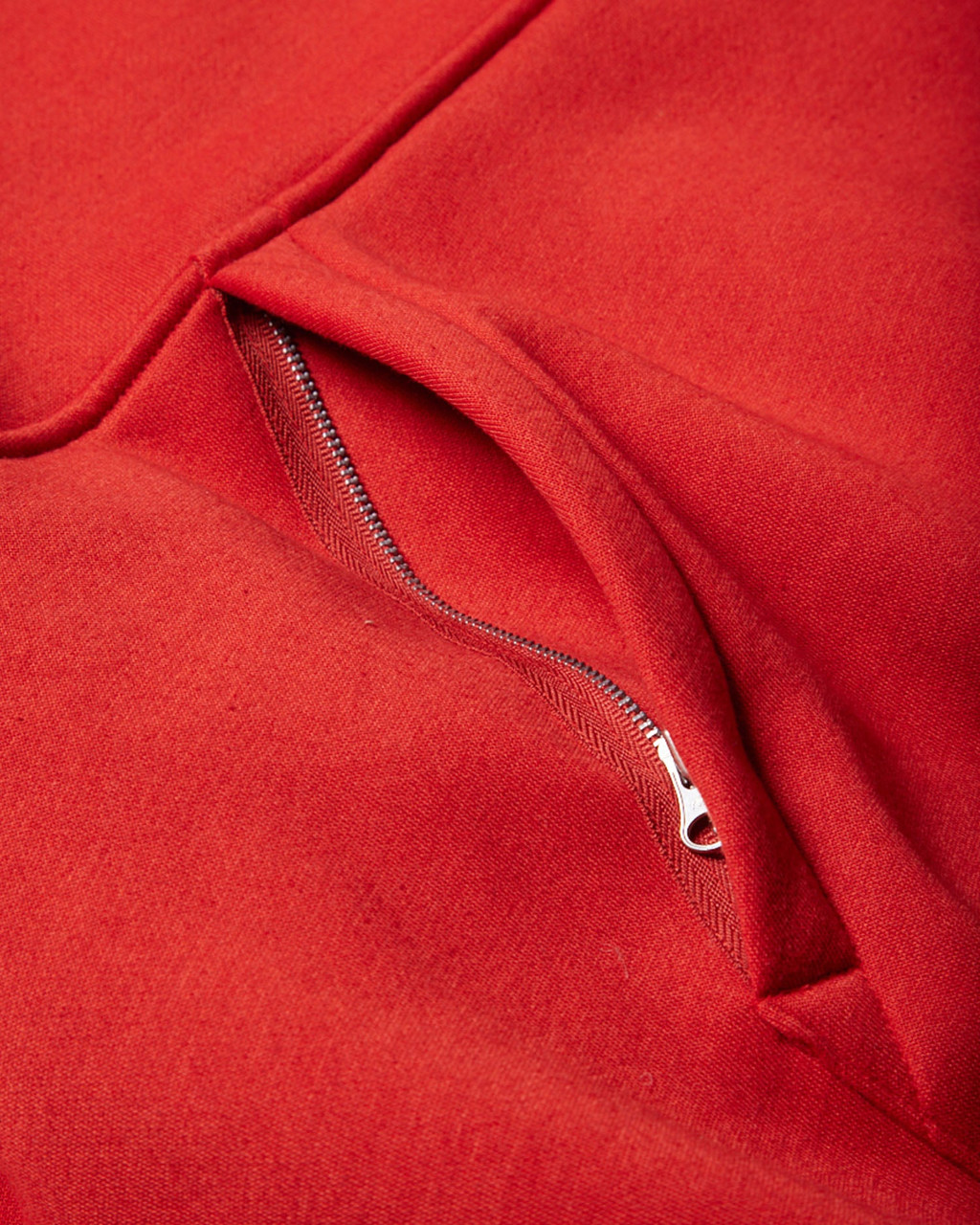 Evisen Skateboards TOPS SNAP BUTTON STAND SWEAT TOP - RED