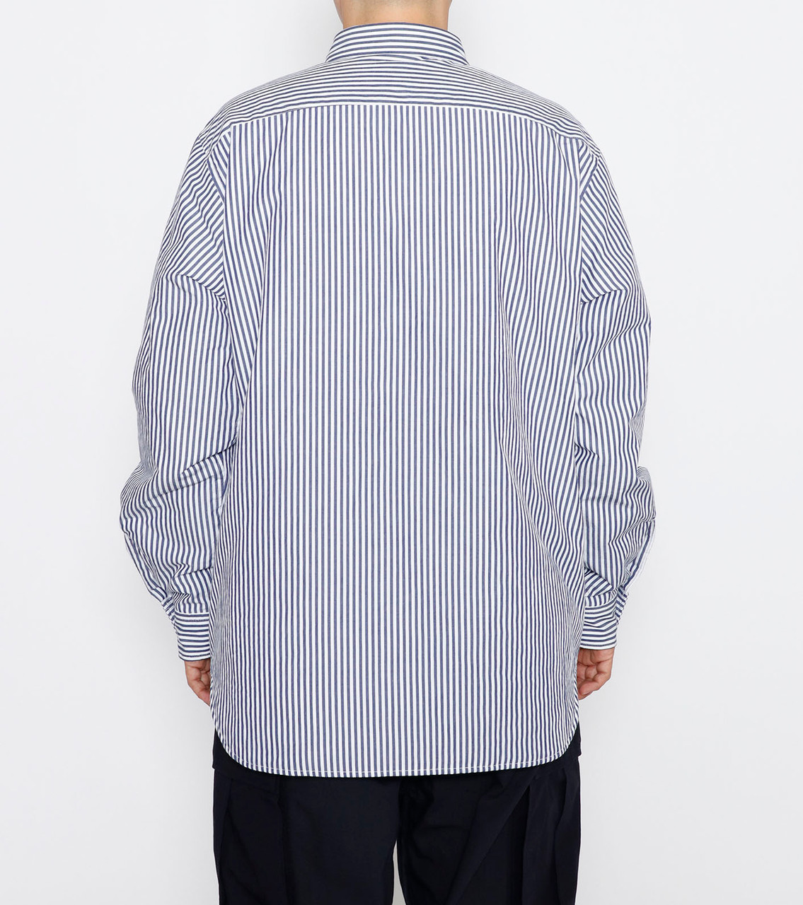 nanamica インサレーション ストライプ シャツジャケット【M】 66fa28686d38d__28628.