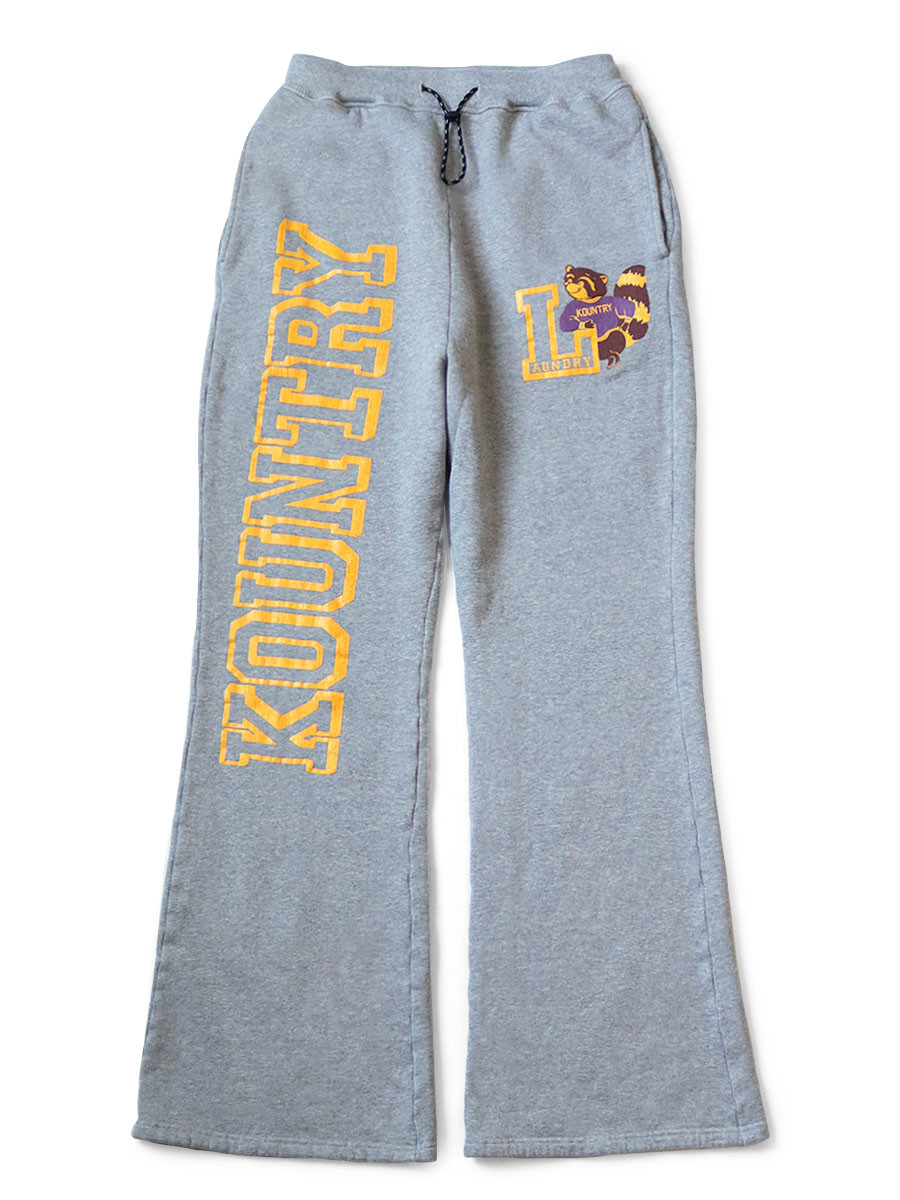KAPITAL Pants 30/-Fleece Fleece Flared Sweatpants (KOUNTRY)