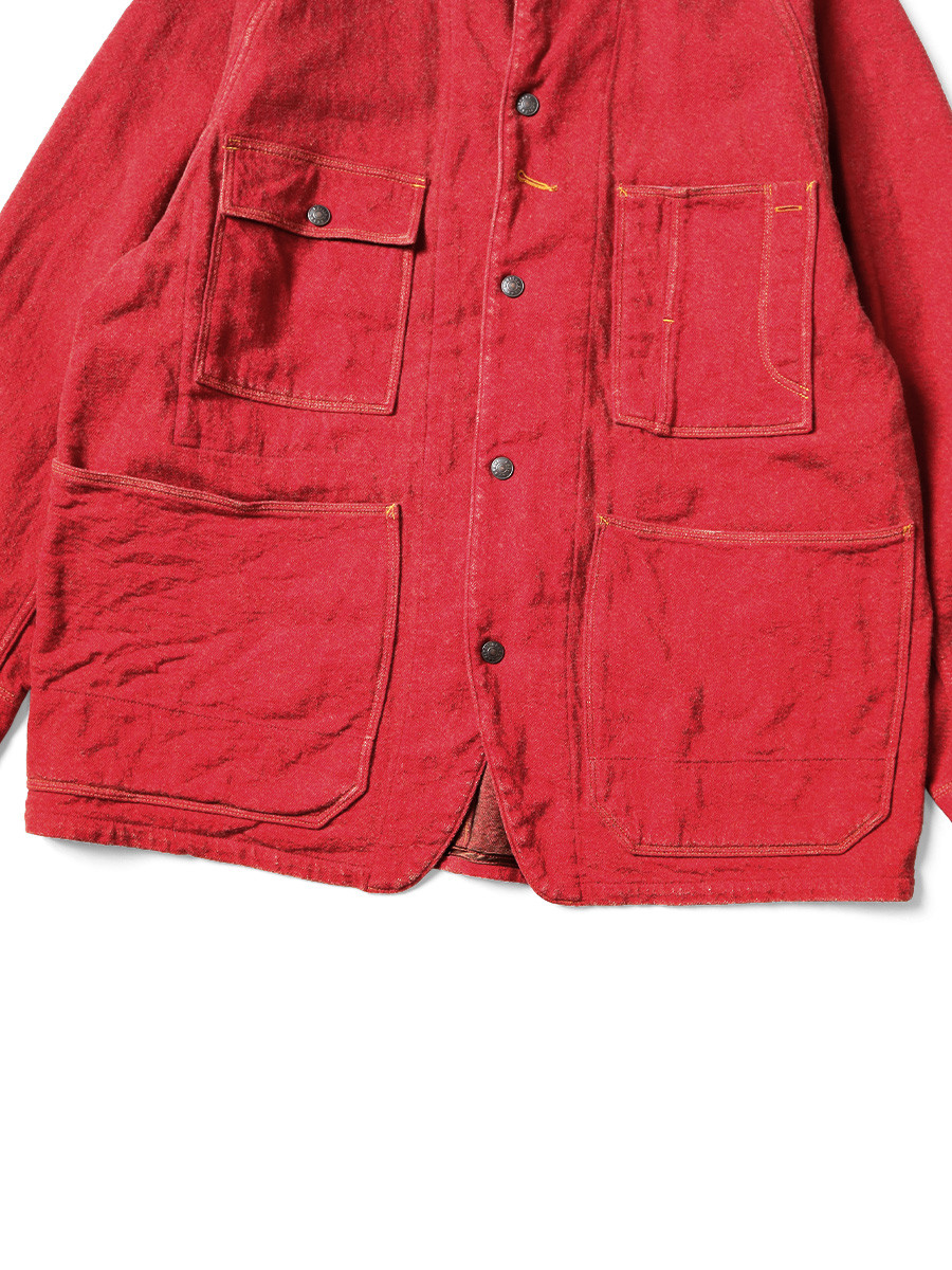 KAPITAL Jacket Twill Aged Wool CACTUS Coverall