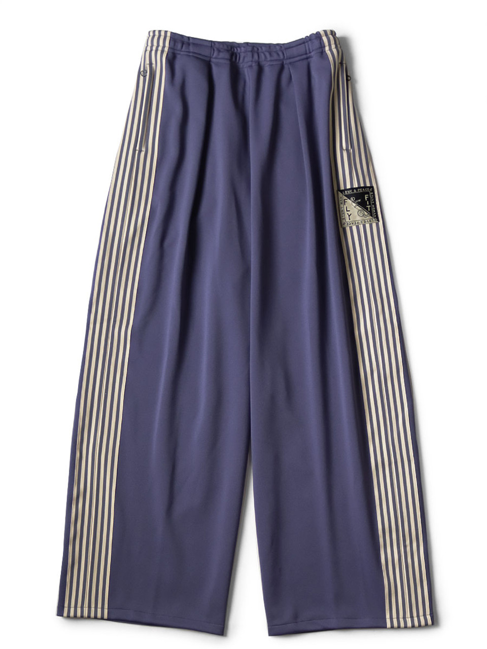KAPITAL Pants Stuntman & Woman Smooth Jersey Baggy Track