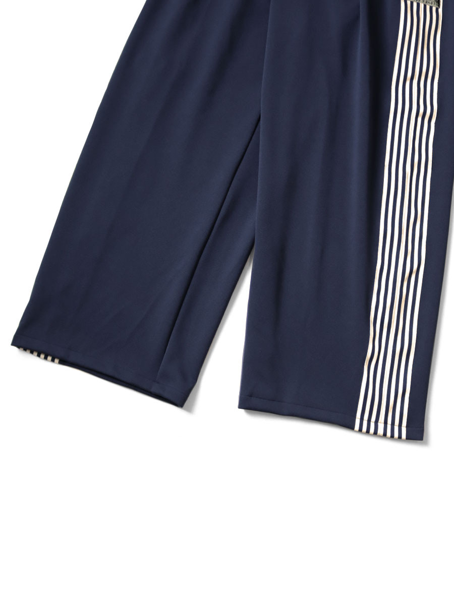 KAPITAL Pants Stuntman & Woman Smooth Jersey Baggy Track Pants