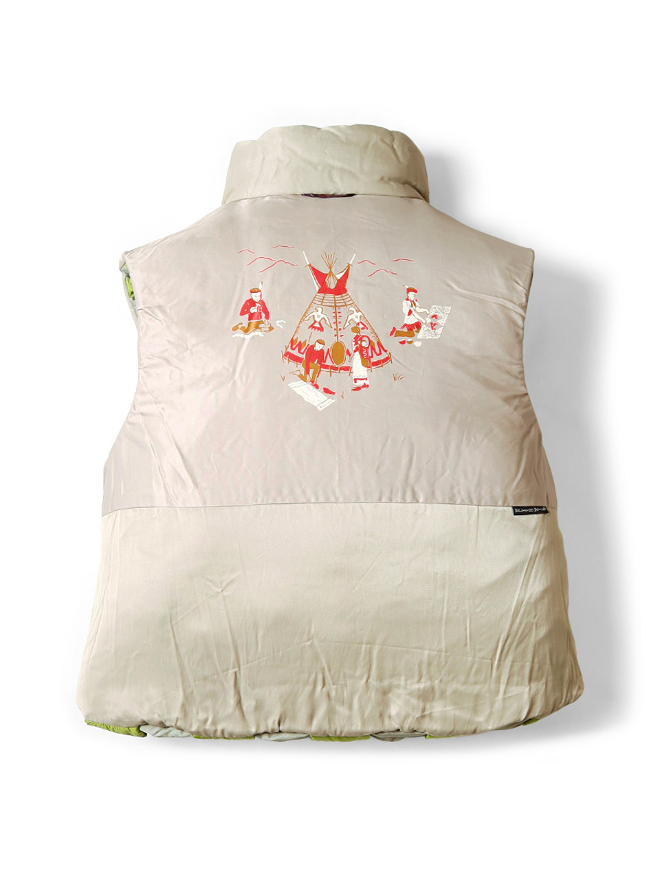 KAPITAL Vest Ripstop Nylon KEEL Weaving Vest