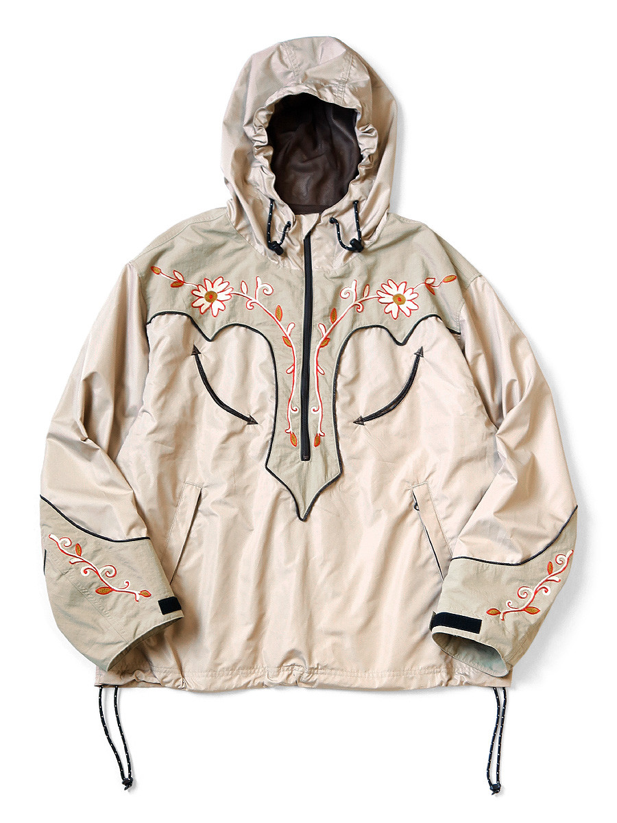 KAPITAL Jacket Poly Taffeta Tennessee Cornflower Parka