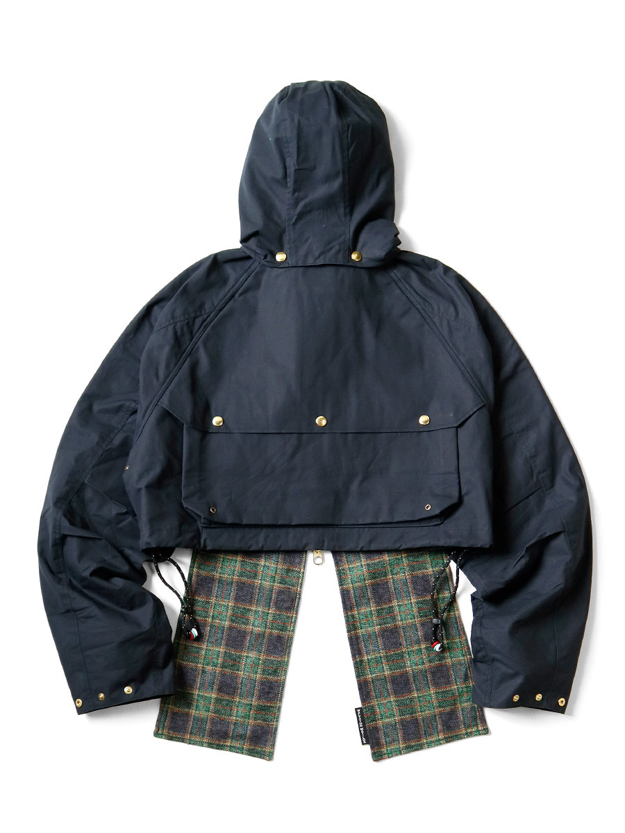 KAPITAL Jacket Cotton Weather Oil Coated Rabbit Gale Parka