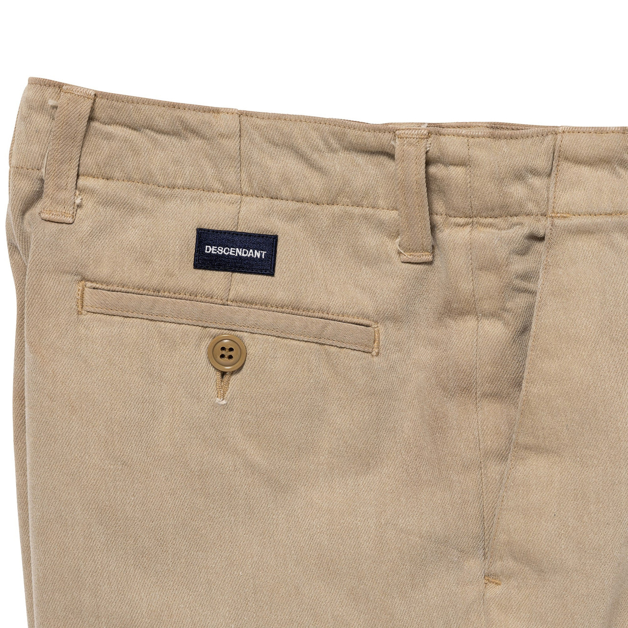 DESCENDANT PANTS DC-6 TWILL TROUSERS PIGMENT DYE Online Shop