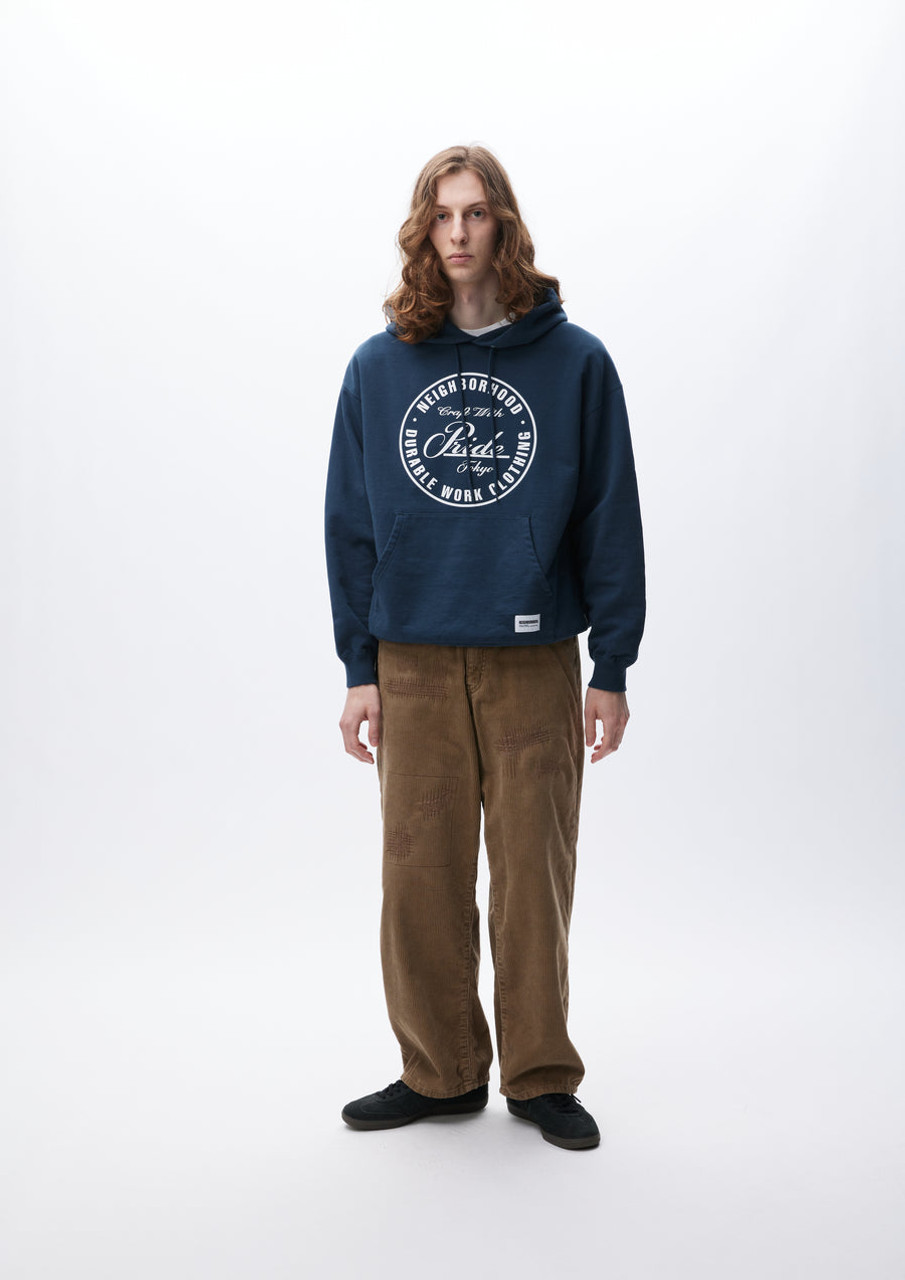 パンツ NEIGHBORHOOD SAVAGE CORDUROY DP PANTS NEIGHBORHOOD Men's Savage Corduroy DP Wide Pants Olive Drab