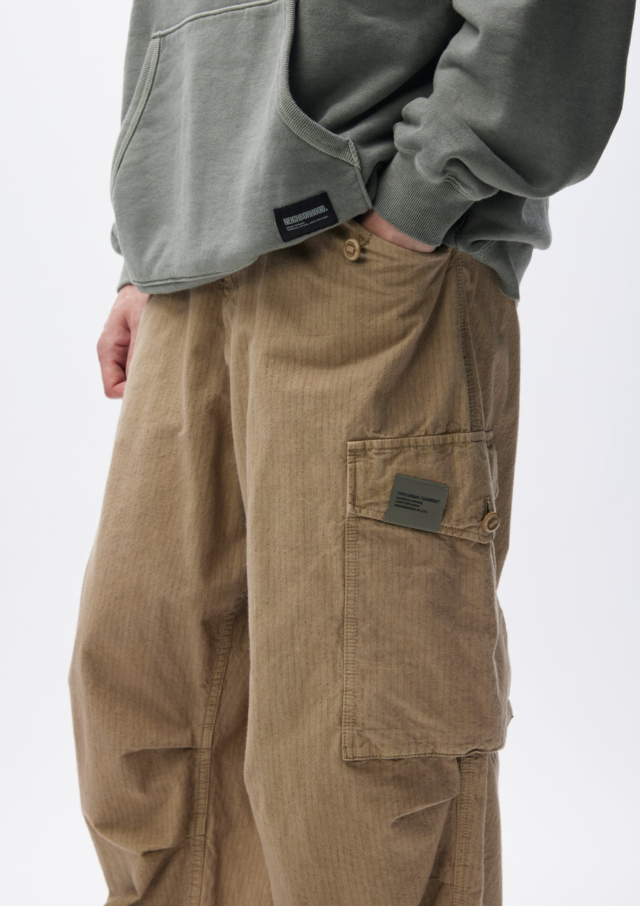 NEIGHBORHOOD PANTS WIDE CARGO PANTS